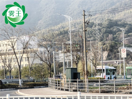 道路路燈桿噴霧降塵系統(tǒng) (4)
