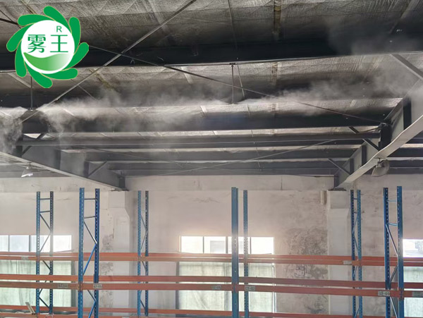 復(fù)合材料制造車(chē)間高壓微霧加濕器 (3)